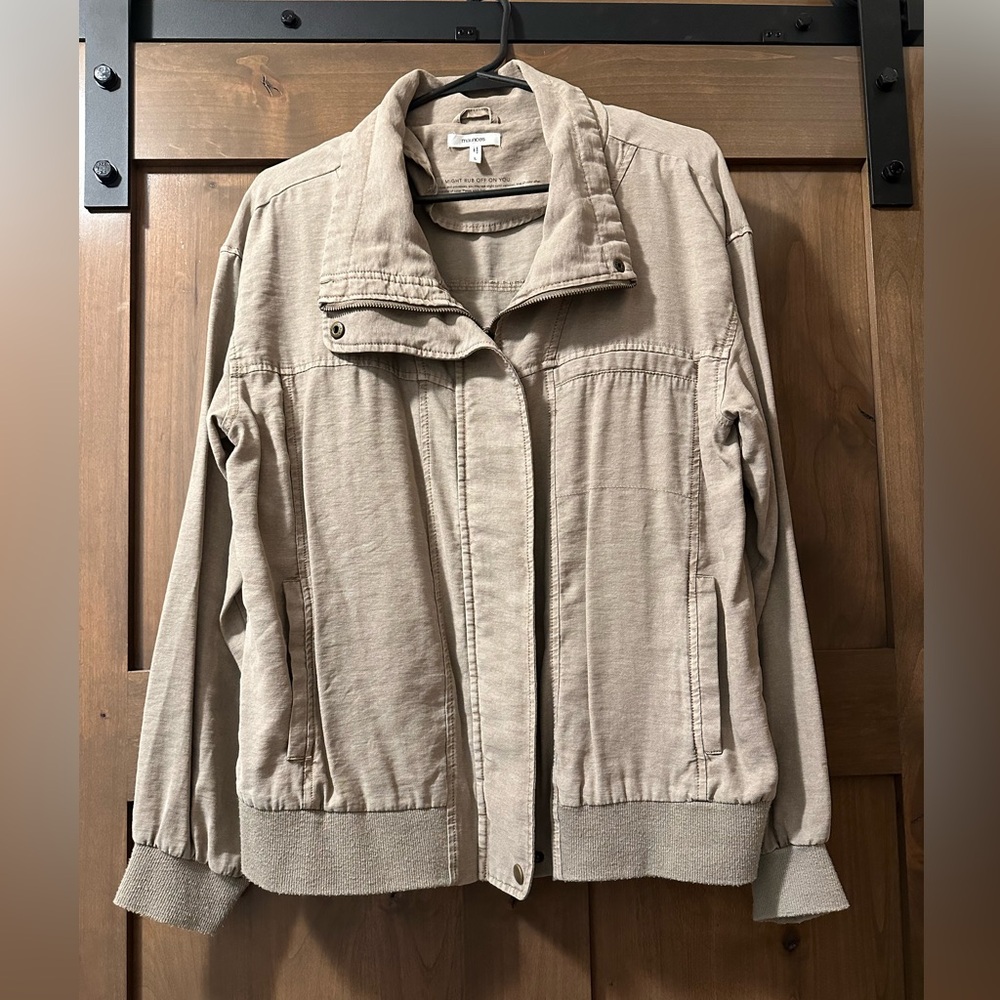 Maurices Twill Bomber Jacket